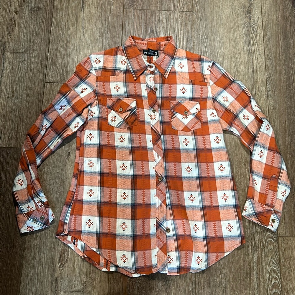 Womens brushes cotton shirt
